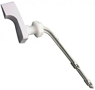 LASCO 04-1819 22 Degree Angle 6-Inch White Handle Plastic Arm American Standard Replacement Toilet Flush Lever