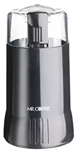 Mr. Coffee Electric Coffee Bean Grinder, Black