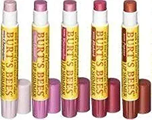 Burt's Bees Beeswax Shimmer Lip Balm in 5 Assorted Shades