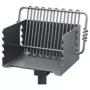 Pilot Rock Steel Park-Style Backyard Charcoal Grill-16 1/4in.L x 14 1/8in.W, Model# CPB-135