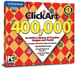 Click Art 400,000DVD-Rom (Jewel Case)