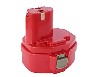 Makita 14.4V Battery Replacement (1300mAh, NICD) - Compatible with Makita BMR100, 6337D, 6233D, 6935FD, 6933FD, 6333D, 1422, ML140, 6280DWAE, 6336D, 5094DWD, 6228DWE, 6337DWDE, 4333D, 6237D, 6339DWDE, 6339DWFE, 6932FD, 6932FDWDE, 6934FD, 6934FDWDE