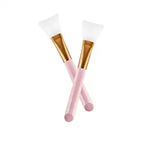 Silicone Face Mask Brush,Premium Soft Hairless Silicone Cosmetic Scrapers Body Butter Applicator Tools - 2PCS.
