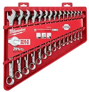 Milwaukee Electric Tools MLW48-22-9415 Combination Wrench Set - SAE