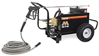 Mi-T-M CW-2405-4ME1 CW Premium Series Cold Water Electric Belt Drive, 7.5 HP Motor, 230V, 32A, 2400 PSI Pressure Washer