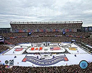 Aluminum Metal Sign for tin Signs 12"x16"Gillette Stadium 2016 NHL Winter Classic,Kitchen Store Ranch Yard Iron Painting Tin Sign Vintage Wall Decor for Cafe Bar Pub