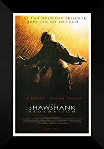 ArtDirect Shawshank Redemption Framed Movie Poster Morgan Freeman