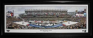 Midway Memorabilia 2016 Winter Classic Montreal Canadiens vs. Boston Bruins Gillette Stadium Panorama NHL Hockey Frame