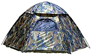 Texsport01113 Hide-A-Way Camouflage Hexagon Dome Tent