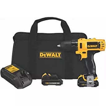 DEWALT DCD710S2 12-Volt Max 3/8-Inch Drill Driver Kit