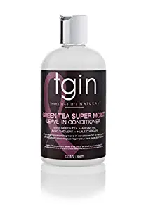 tgin Green Tea Super Moist Leave-in Conditioner For Natural Hair - Dry Hair - Curly Hair 13 Oz