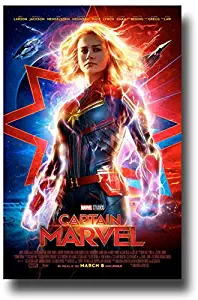 Captain Marvel Poster Movie Promo 11 x 17 inches Main