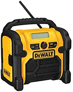 DEWALT 20V MAX/18V/12V Jobsite Radio, Compact (DCR018)