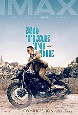 No Time To Die - Authentic Original 27x39 Rolled Movie Poster