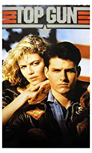 Top Gun Movie Tom Cruise and Kelly McGillis 80s Poster Print - 11x17