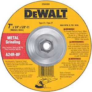 DEWALT DW4999 7-Inch X 1/4-Inch X 5/8-Inch 11 Metal GP