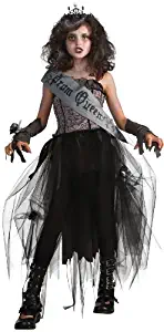 Rubie's Deluxe Goth Prom Queen Costume - Large (Ages 8 to 10)