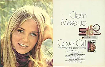 Cybill Shepherd for Clean Make-Up Cover Girl ad 1970