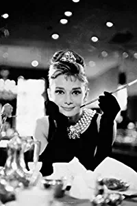 Buyartforless Audrey Hepburn Breakfast at Tiffanys Romantic Comedy Movie Film Holly Golightly Poster 24x36