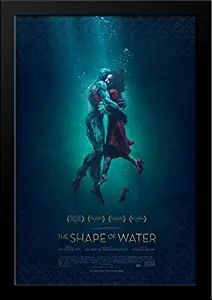 The Shape of Water 28x40 Large Black Wood Framed Movie Poster Art Print