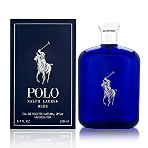 Polo Blue by Ralph Lauren for Men 6.7 oz Eau de Toilette Spray