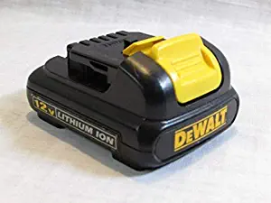 De-Walt DCB120 12V 12 Volt MAX Lithium-Ion Battery Pack, Black