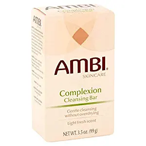 Ambi Skincare Bars Complexion Cleansing Bar, 3.5 Ounce (Pack of 6)