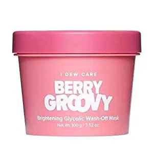 I DEW CARE Berry Groovy Brightening Face Mask - Korean Skin Care Face Mask With Hyaluronic Acid, Face Moisturizer Face Mask To Plump, Nourish And Moisturize Skin (3.52 oz)