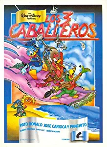 The Three Caballeros Movie Poster (27 x 40 Inches - 69cm x 102cm) (1944) Spanish -(Aurora Miranda)(Carmen Molina)(Dora Luz)(Sterling Holloway)(Clarence Nash)(Joaquin GarayJosé Oliviera)