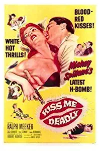 ArtFuzz Kiss Me Deadly Movie Poster 11 X 17 inch