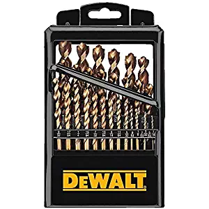 DEWALT Titanium Drill Bit Set with Pilot Point, 29-Piece (DW1369)