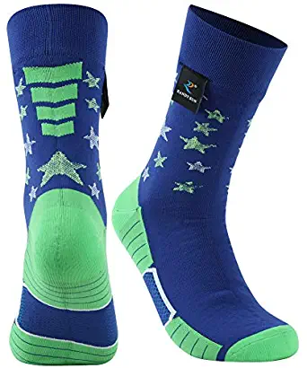 100% Waterproof Breathable Socks, [SGS Certified] RANDY SUN Unisex Sport Climbing Skiing Trekking Hiking Socks