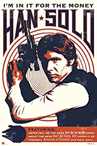 Star Wars - Movie Poster / Print (Han Solo - Retro / Vintage Style - Quotes) (Size: 24" x 36") (By POSTER STOP ONLINE)