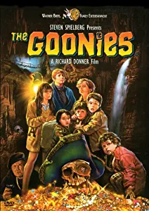 The Goonies Movie Poster (11 x 17 Inches - 28cm x 44cm) (1985) Style D -(Sean Astin)(Josh Brolin)(Jeff B. Cohen)(Corey Feldman)(Martha Plimpton)(John Matuszak)