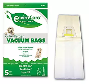 EnviroCare Replacement Anti-Allergen Vacuum Bags for Sanitaire Eureka Style ST Uprights 5 pack