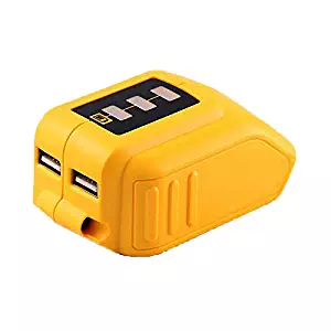 12V/20V Max USB Power Source for Dewalt DCB090 Converters for Lithium Battery