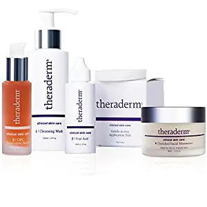 Theraderm Skin Renewal System with Enriched Moisturizer - Daily skin maintenance regimen - 3-month supply