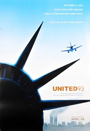 United 93 Double-Sided Advance 27X40 Movie Poster