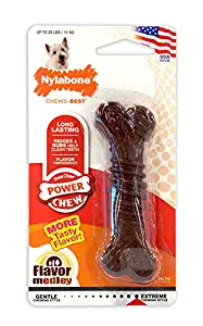 Nylabone Dura Chew Textured Bone, Flavor Medley, Color and Package may vary