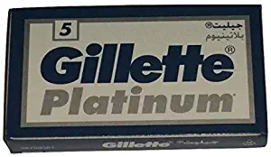 100 GILLÈTTE Platinum Double Edge Razor Blades Made in Russia