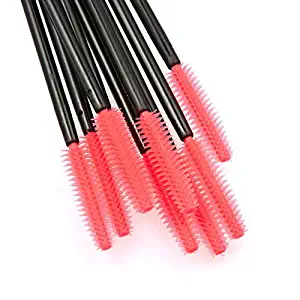 Shintop Disposable Silicone Eyelash Mascara Applicator Wands (Tower-Shape)