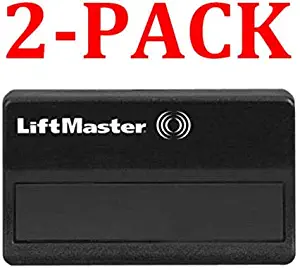 Liftmaster 371LM Garage Door Opener Remote (Black, 2-Pack)