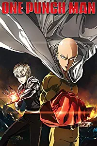 One Punch Man (Destruction Maxi Poster, Multi Coloured, 61 x 91.5cm