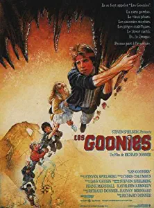 Pop Culture Graphics The Goonies Poster Movie French (11 x 17 Inches - 28cm x 44cm) Sean Astin Josh Brolin Jeff B. Cohen Corey Feldman Martha Plimpton