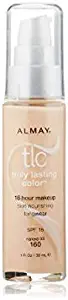 Almay Tlc Truly Lasting Color Makeup, Naked 160, 1-Ounce Bottle (Pack of 2)