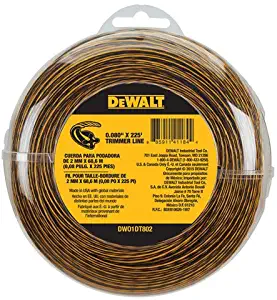 DEWALT DWO1DT802 String Trimmer Line, 225-Feet by 0.080-Inch