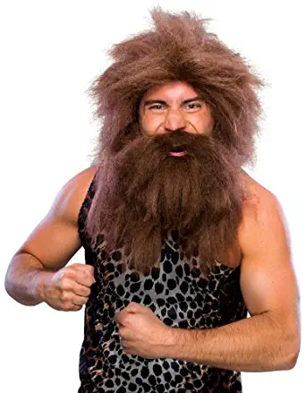 Rubie's Costume Characters Caveman Beard And Set Wig