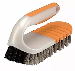 BISSELL Smart Details Flexible all purpose heavy duty ktichen bathroom grout scrub brush, 1744