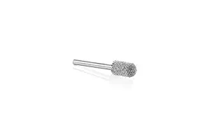 Kutzall Original Ball Nose Burr, 1/8" Shaft (3.1mm) - Coarse, Tungsten Carbide Coating: 1/4" (6.3mm) Head Diameter x 1/2" (12.7mm) Head Length - BN-14-E