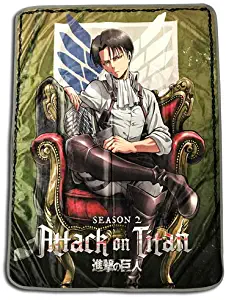 Attack on Titan Throw Blanket - Levi Ackerman